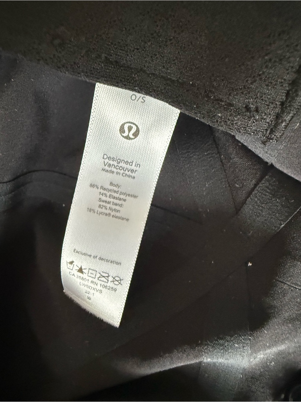 Lululemon Fast And Free Ponytail Hat Black - Picture 5 of 5